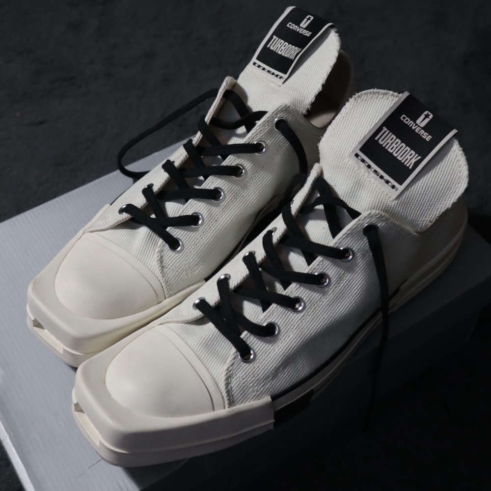 Converse x Rick Owens Drkshdw Turbodrk